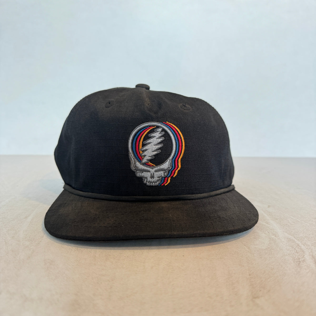 Display Hat Sale Ripstop Nylon Stealie Black