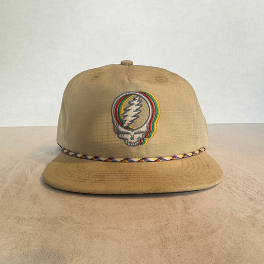 Display Hat Sale Ripstop Nylon Stealie Cream