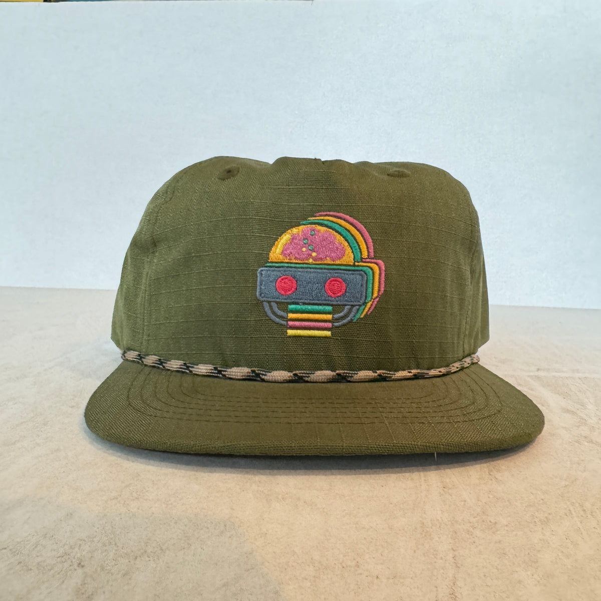 Display Hat Sale Ripstop Nylon Han Tyumi Green