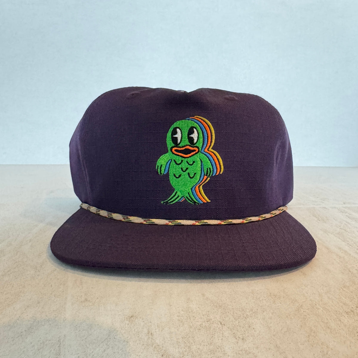 Display Hat Sale Ripstop Nylon Fishie Purple