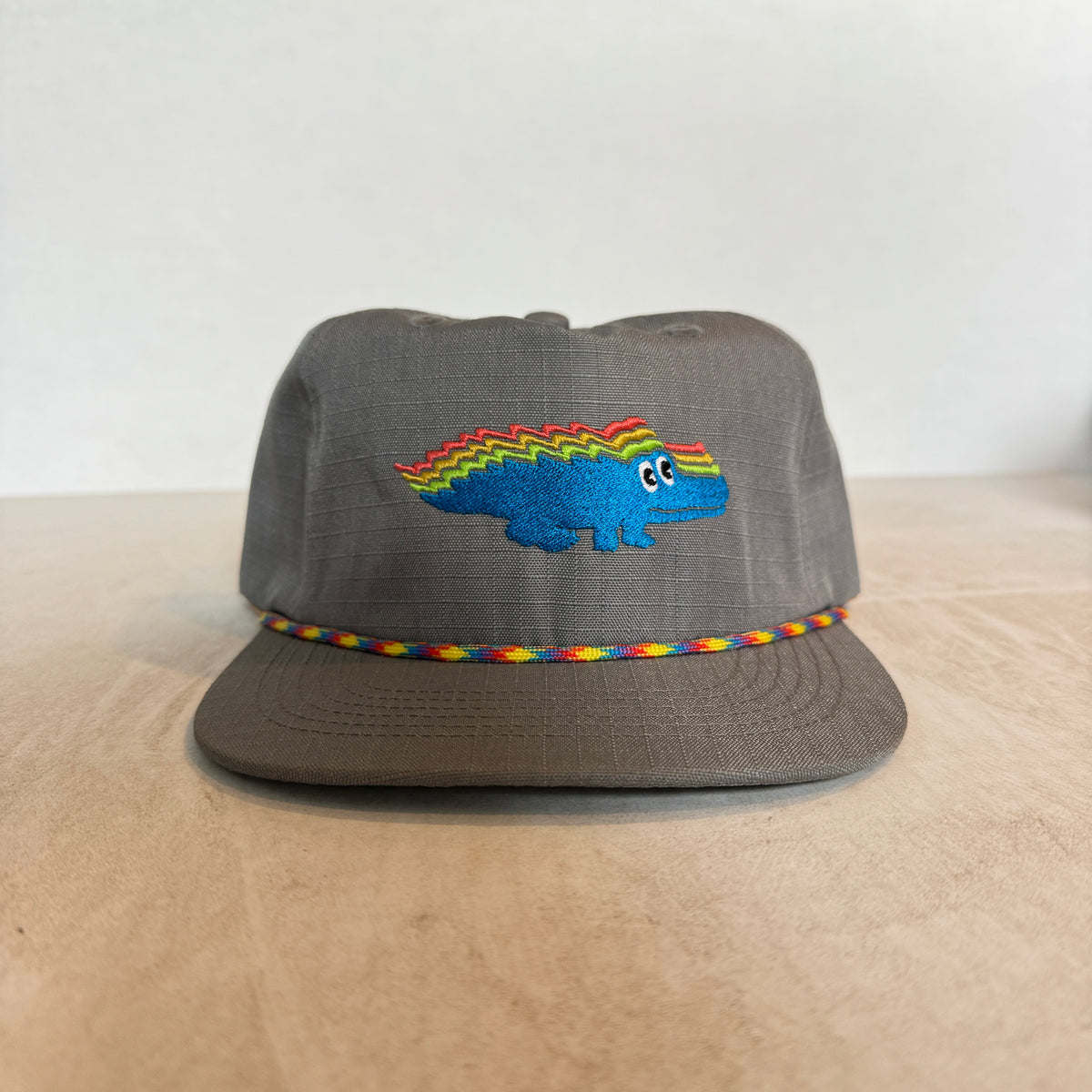 Display Hat Sale Ripstop Nylon Gizzy Gator Grey