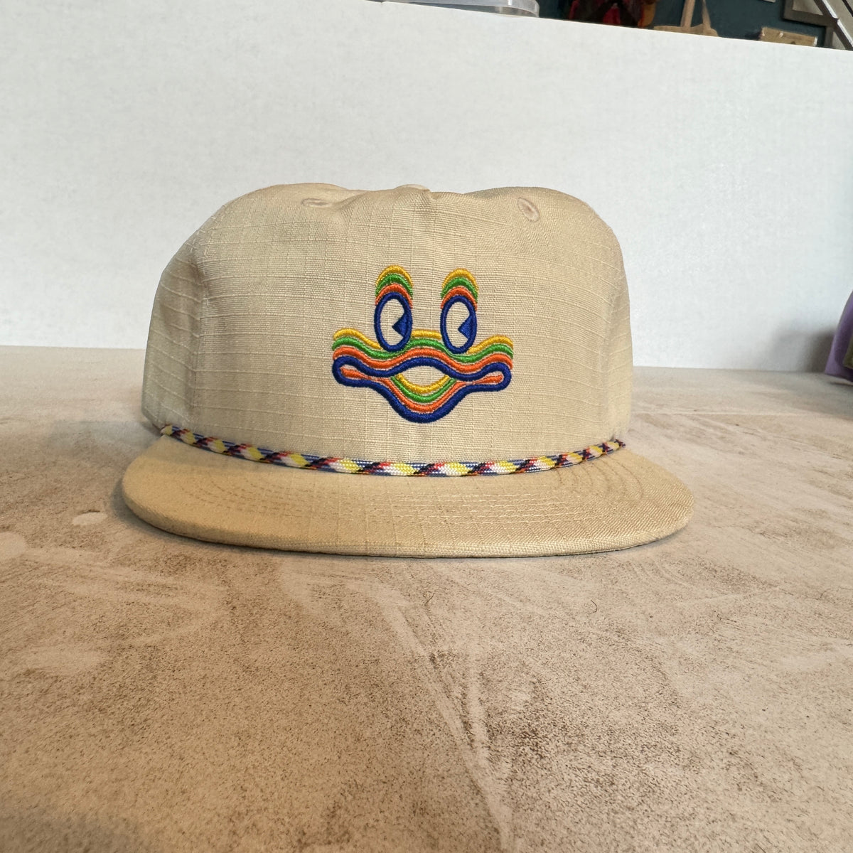 Display Hat Sale Ripstop Nylon Cyboogie Cream