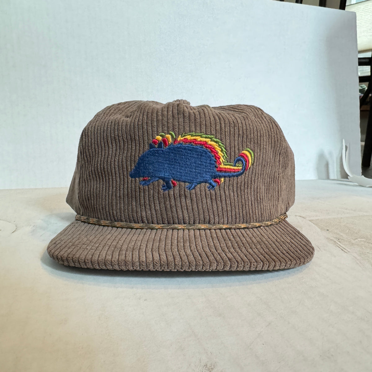 Display Hat Sale Corduroy Rope Possum Brown