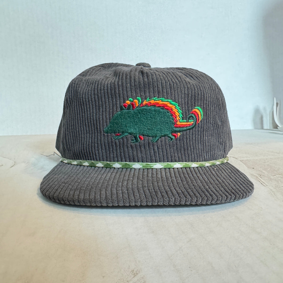Display Hat Sale Corduroy Rope Possum Grey