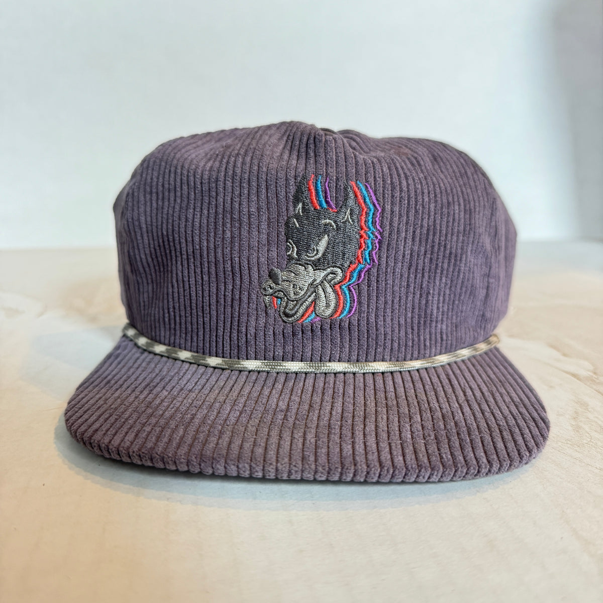 Display Hat Sale Corduroy Rope Wolf Purple
