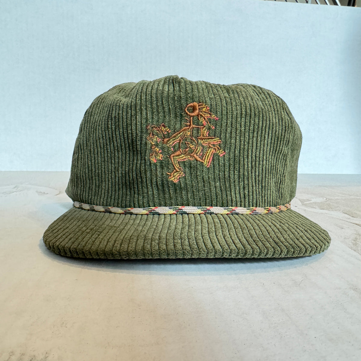 Display Hat Sale Corduroy Rope Note Eater Green