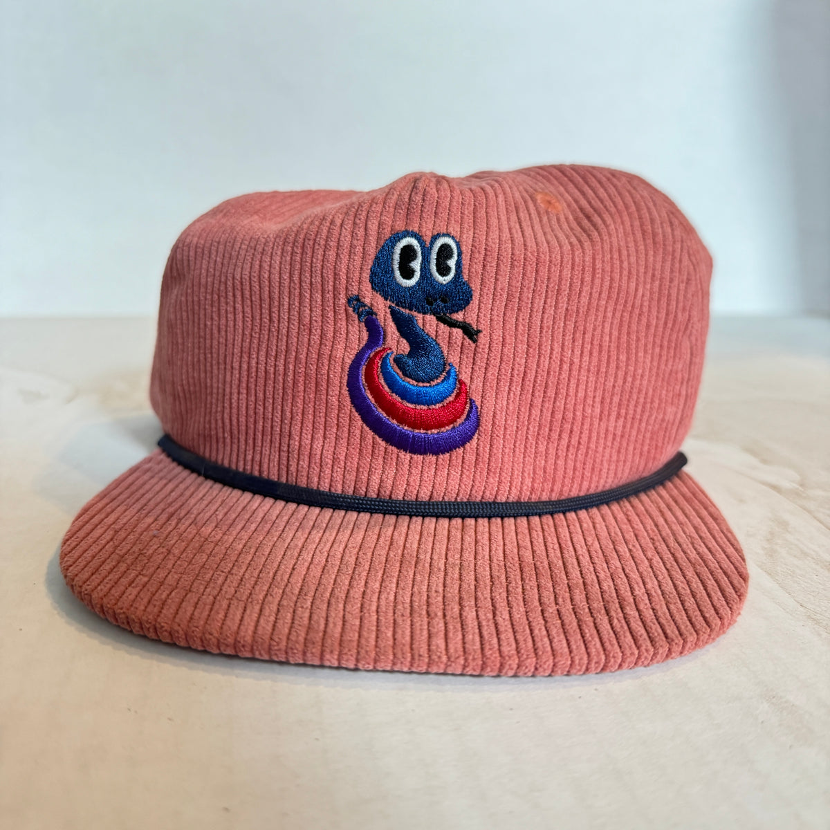Display Hat Sale Corduroy Rope Rattlesnake Pink
