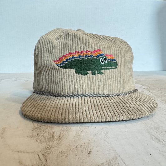 Display Hat Sale Corduroy Rope Gizzy Gator Cream