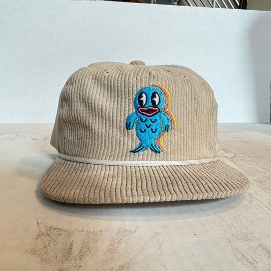 Display Hat Sale Corduroy Rope Fishie Cream