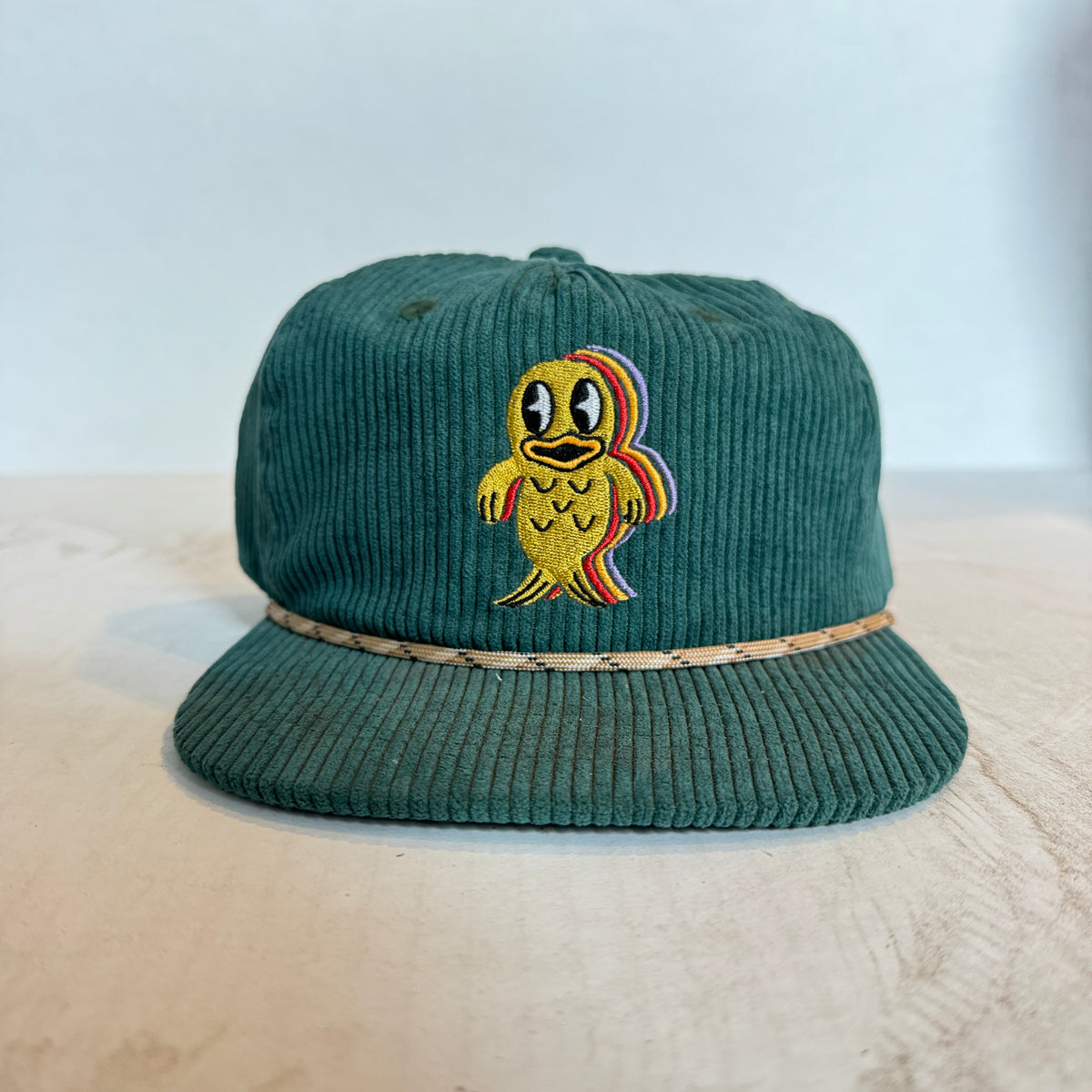 Display Hat Sale Corduroy Rope Fishie Green