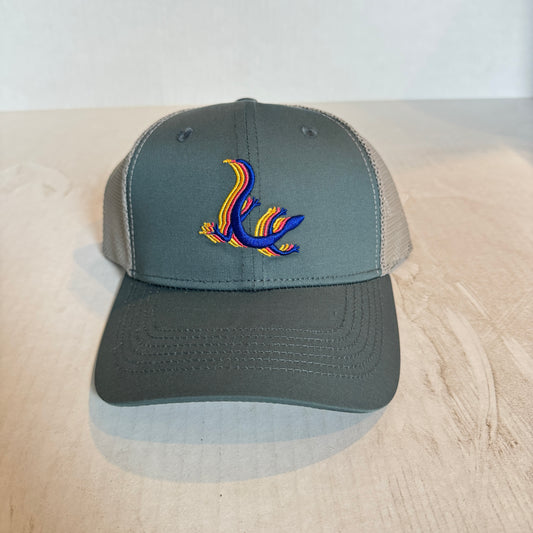 Display Hat Sale Trucker Lizard Slate Blue