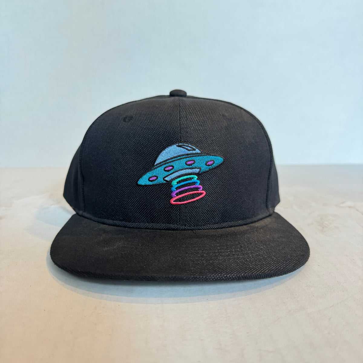 Display Hat Sale Structured Hemp Better than a UFO Black