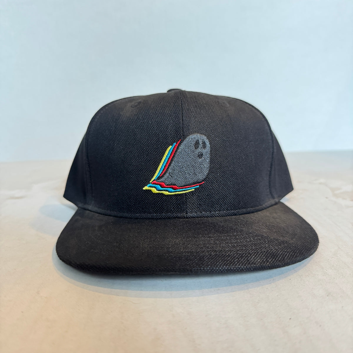 Display Hat Sale Structured Hemp Ghost Black
