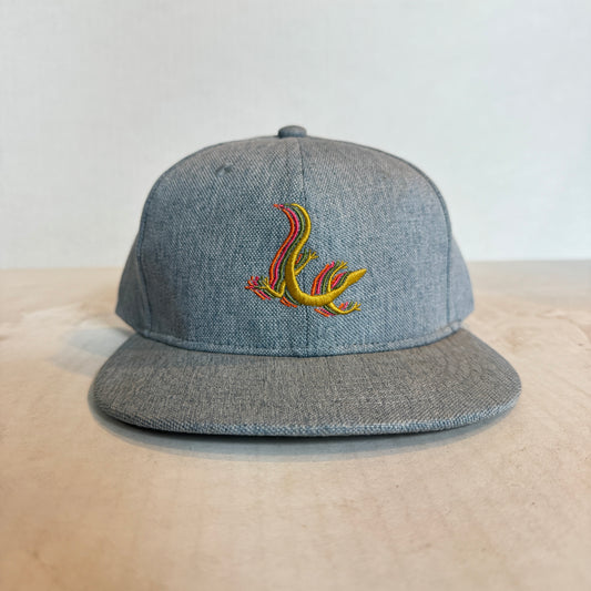 Display Hat Sale Structured Hemp Lizard Blue