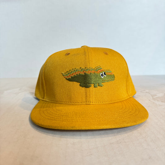 Display Hat Sale Structured Hemp Gizzy Gator Yellow