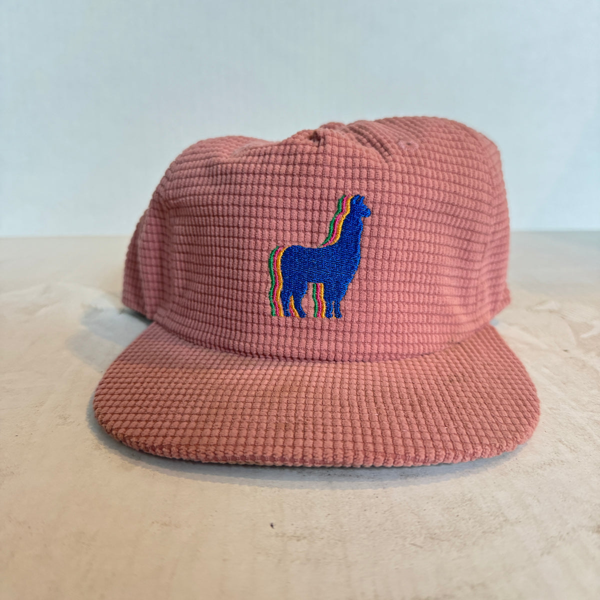 Display Hat Sale Microgrid Llama Pink