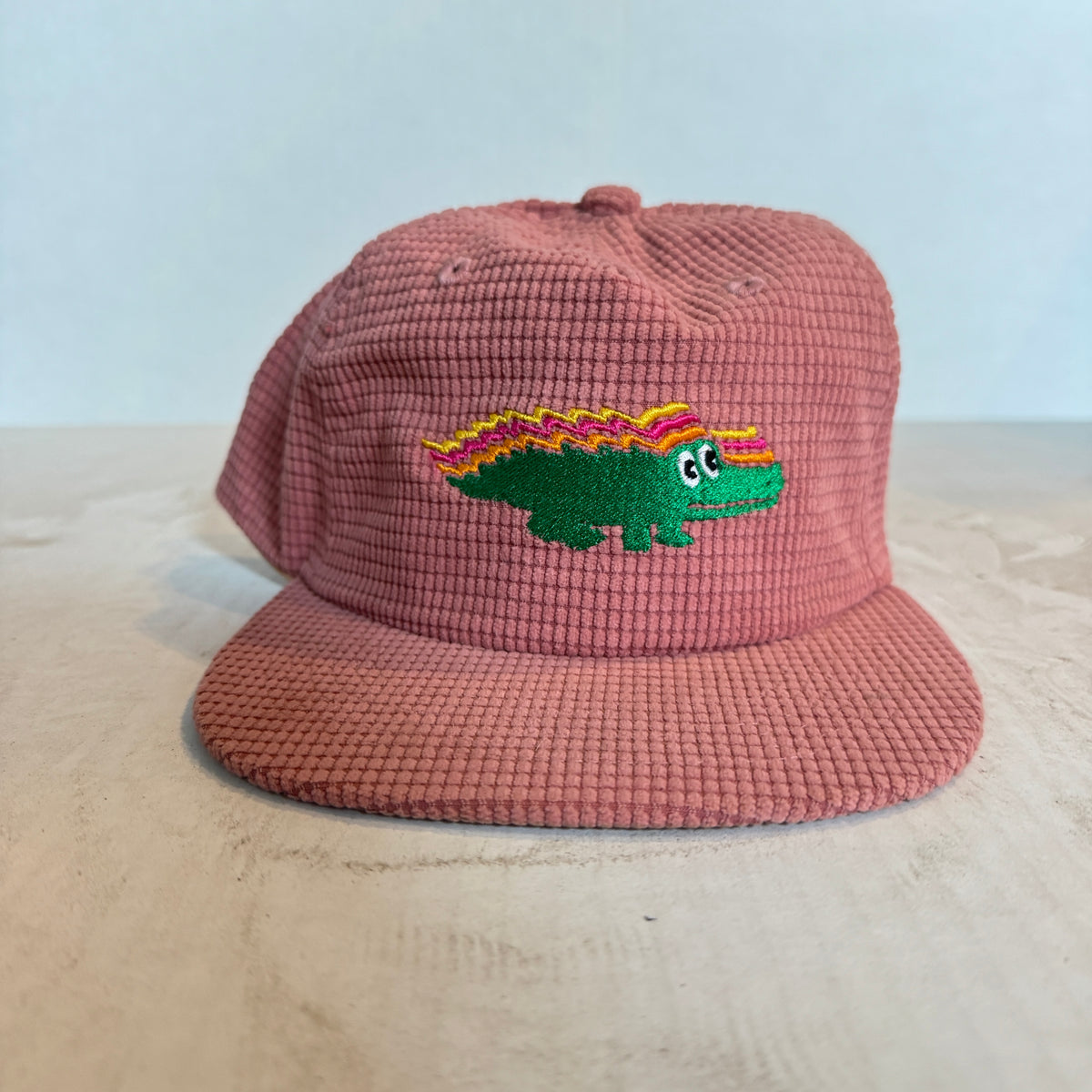 Display Hat Sale Microgrid Gizzy Gator Pink