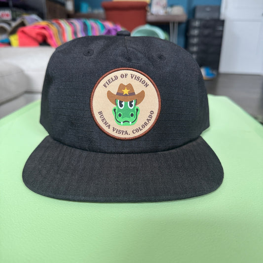 Gizz Field of Vision Hat in Black - DISPLAY MODEL