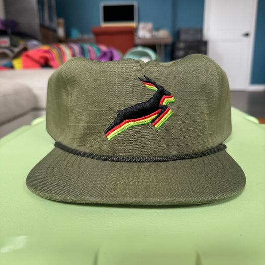 Phish Antelope Hat in Green - DISPLAY MODEL