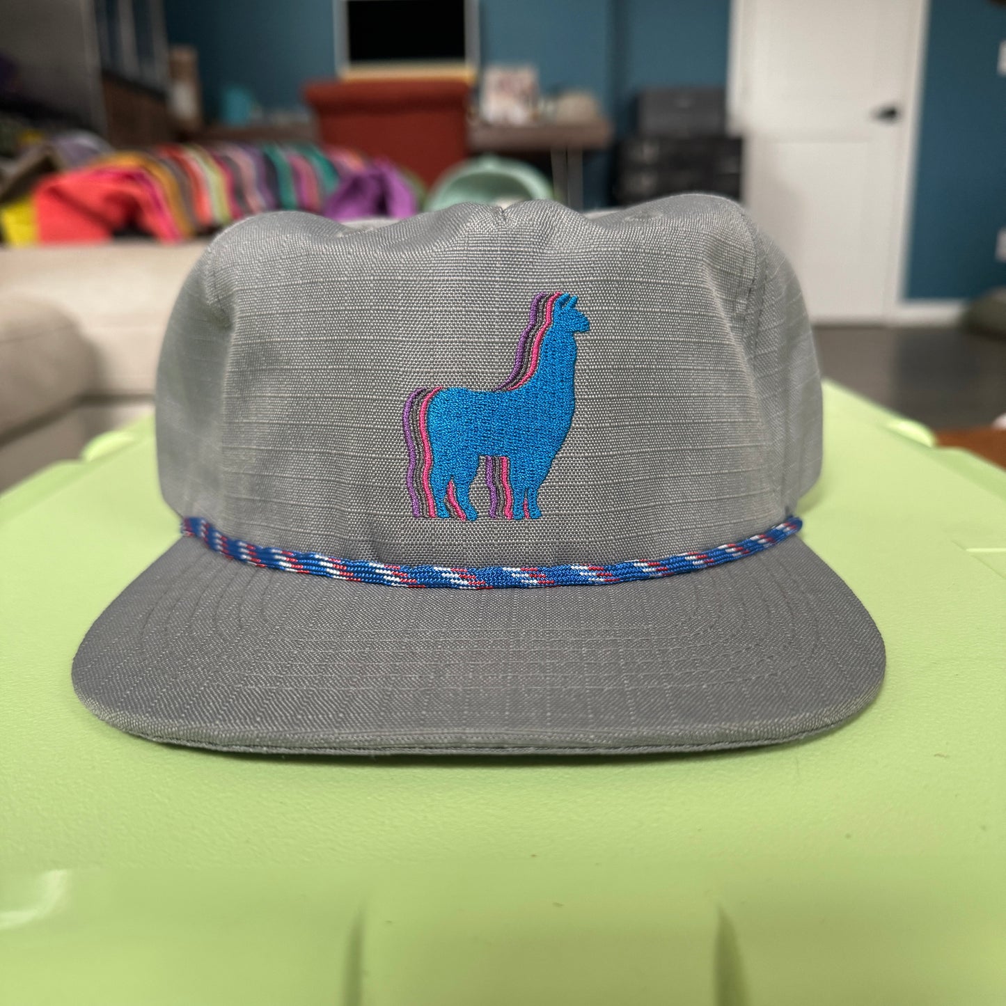 Phish Llama Hat in Grey - DISPLAY MODEL