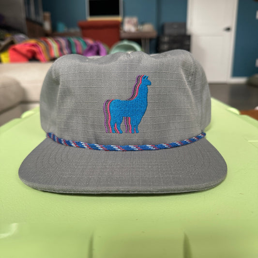 Phish Llama Hat in Grey - DISPLAY MODEL