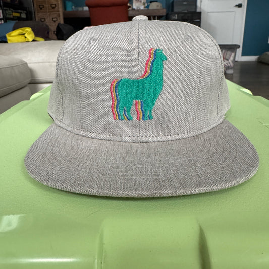 Phish Llama Hemp Hat in Natural - DISPLAY MODEL
