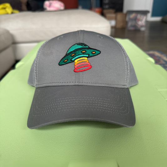Phish UFO Trucker Hat in Grey - DISPLAY MODEL