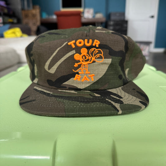 Tour Rat Camo Hat in Dark Green - DISPLAY MODEL
