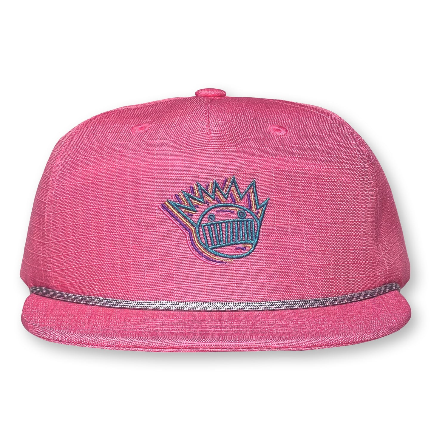 Ween Rope Hat / Coral Ripstop Nylon with Jungle Boognish