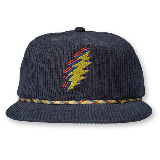Bolt Rope Hat / Anchor Corduroy with Citrine Bolt