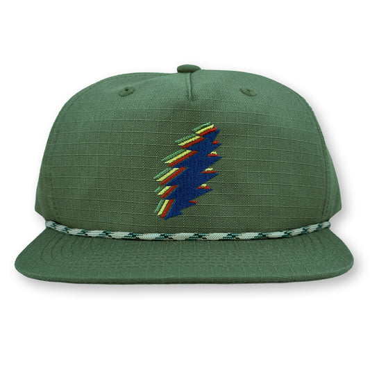 Bolt Rope Hat / Lima Bean Ripstop Nylon with Classic Bolt