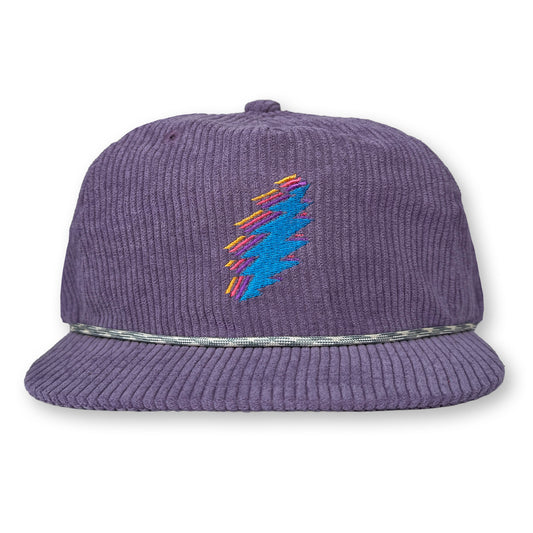 Bolt Rope Hat / Russian Sage Corduroy with Candy Dots Bolt