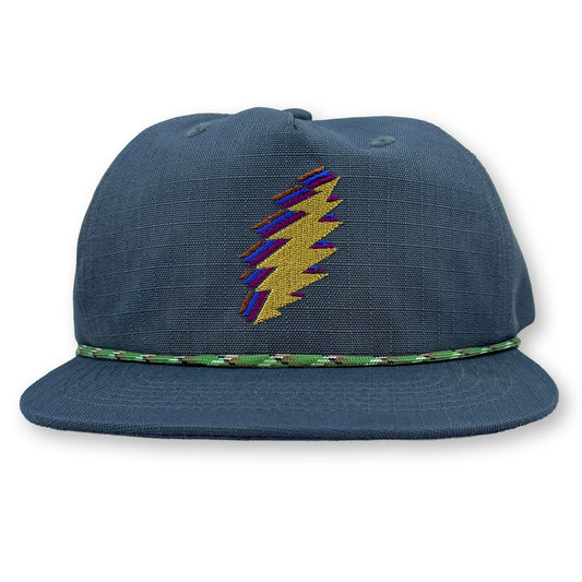 Bolt Rope Hat / Thunder Ripstop Nylon with Indian Corn Bolt