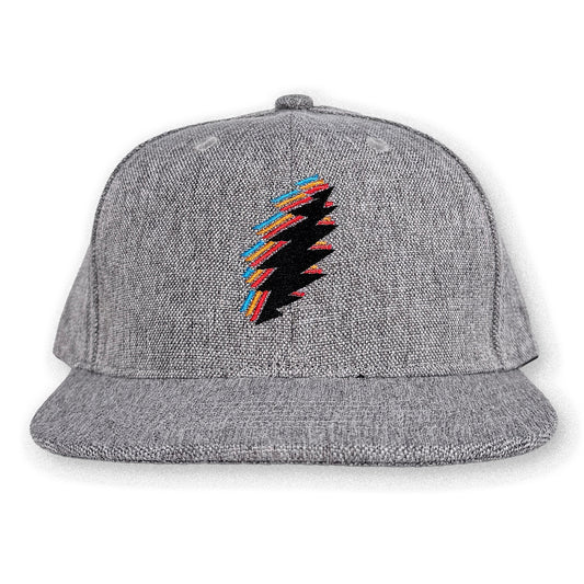 Bolt Hemp Hat / Moonscape Hemp with Oil Slick Bolt