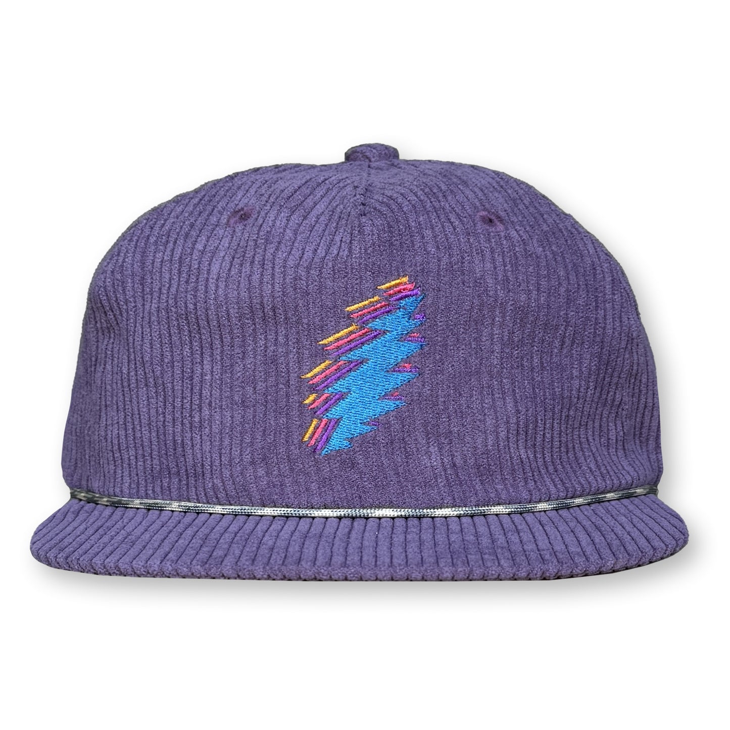Bolt Rope Hat / Amethyst Corduroy with Candy Dots Bolt