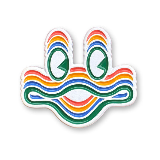 Cyboogie Lapel Pin Green Top