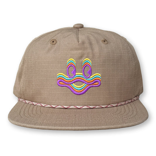 King Gizzard Cyboogie Rope Hat / Biscotti Ripstop Nylon with Magneto Sunset Cyboogie