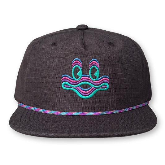 King Gizzard Cyboogie Rope Hat / Cuban Ripstop Nylon with Gem Pallete Cyboogie