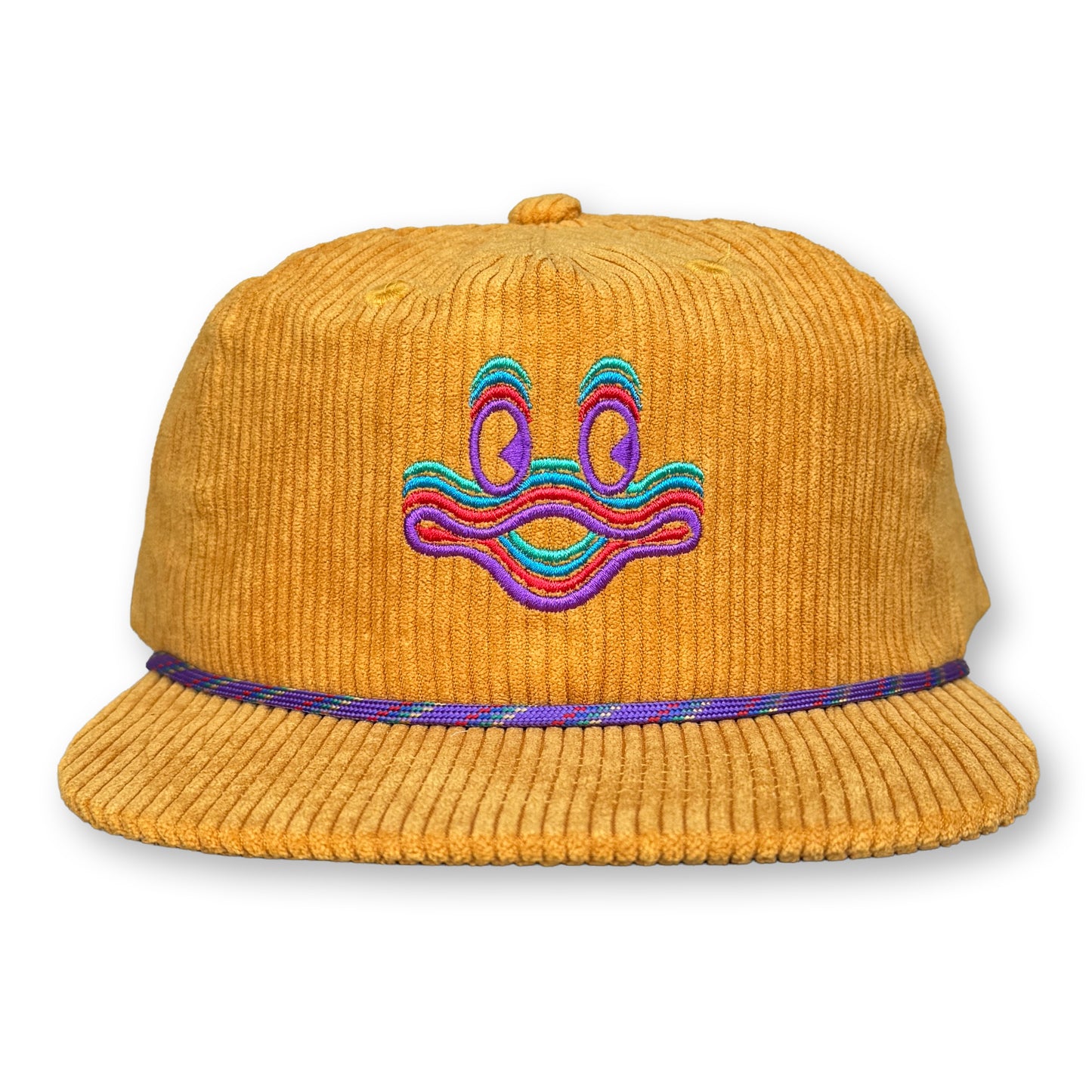 King Gizzard Cyboogie Rope Hat / Marigold Corduroy with Purps Cyboogie