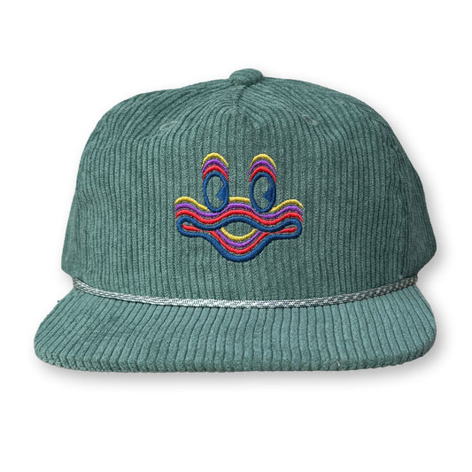 King Gizzard Cyboogie Rope Hat / Sage Corduroy with Puffer Cyboogie