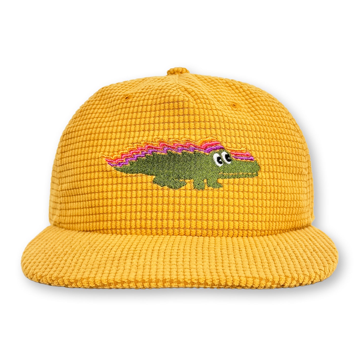 King Gizzard Microgrid Hat / Margarine Microgrid with Celery Gizzy Gator