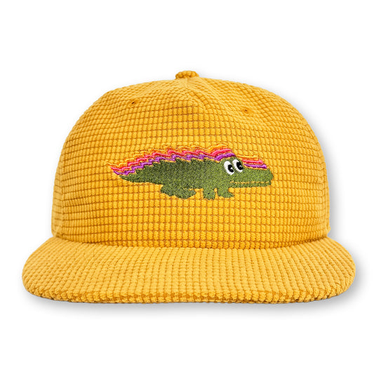 King Gizzard Microgrid Hat / Margarine Microgrid with Celery Gizzy Gator