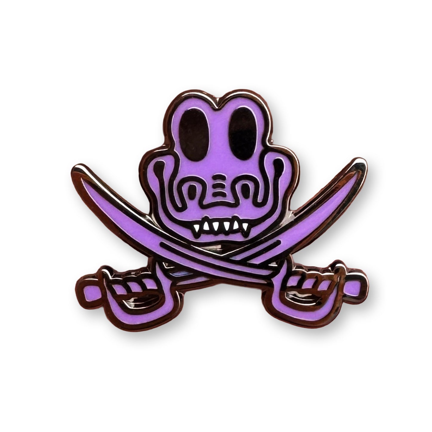 Jolly Gizzy Lapel Pin Purple