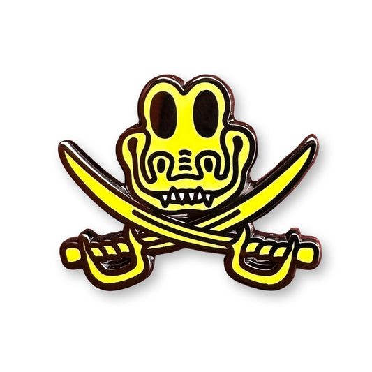 Jolly Gizzy Lapel Pin Yellow