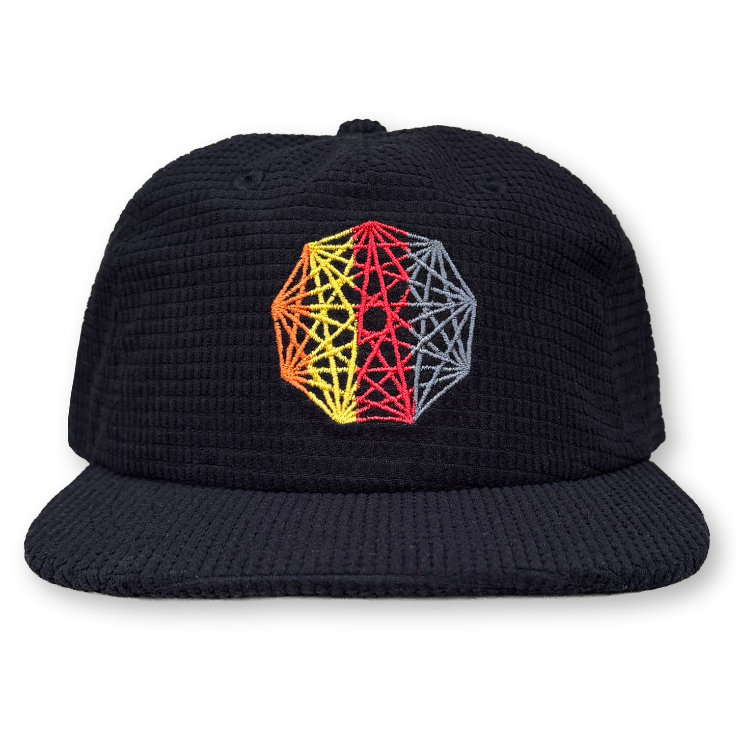 King Gizzard Microgrid Hat / Soot Microgrid with Underworld Nonagon