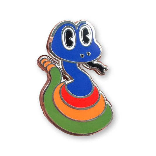 Rattlesnake Lapel Pin Classic