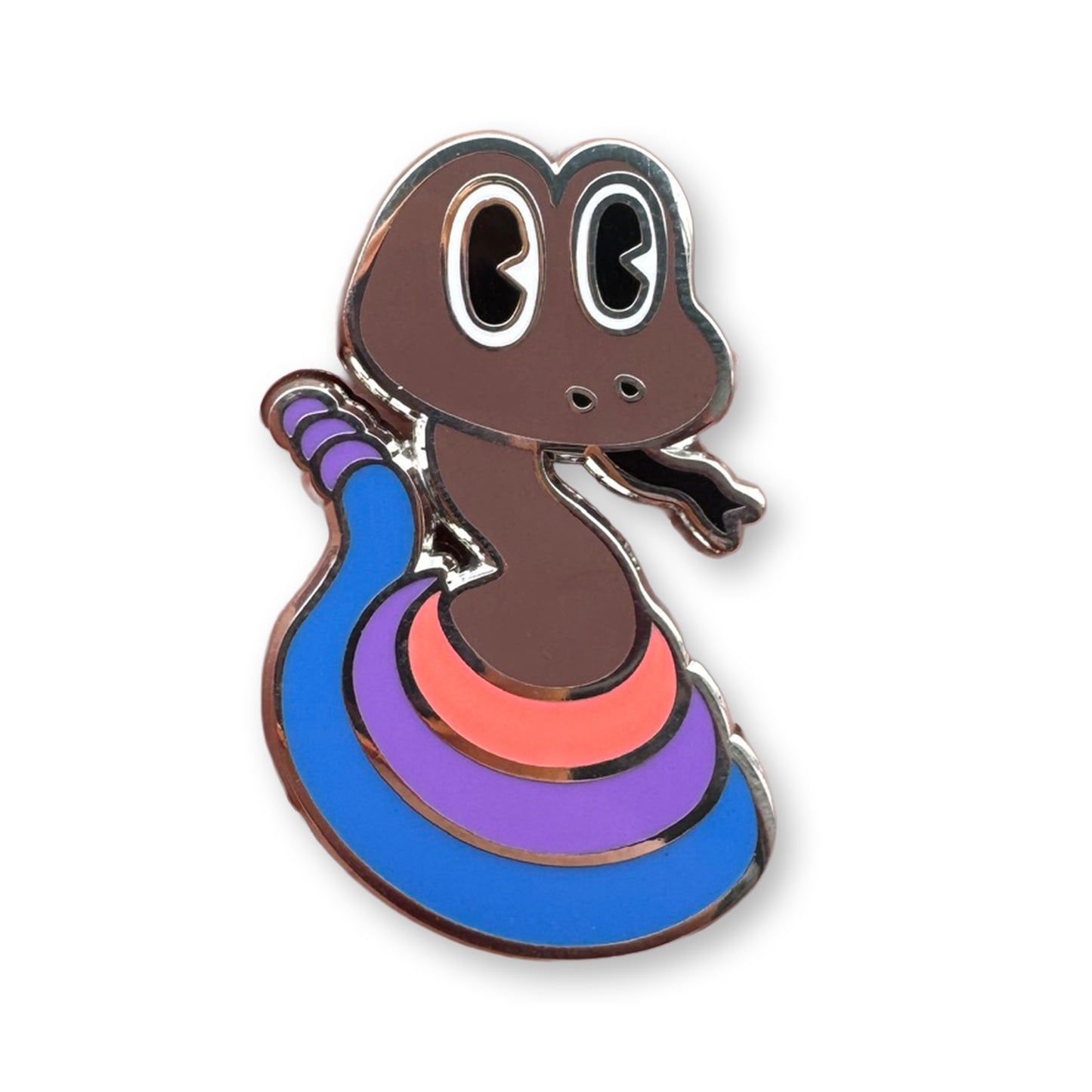 Rattlesnake Lapel Pin Psychedelic Dirt