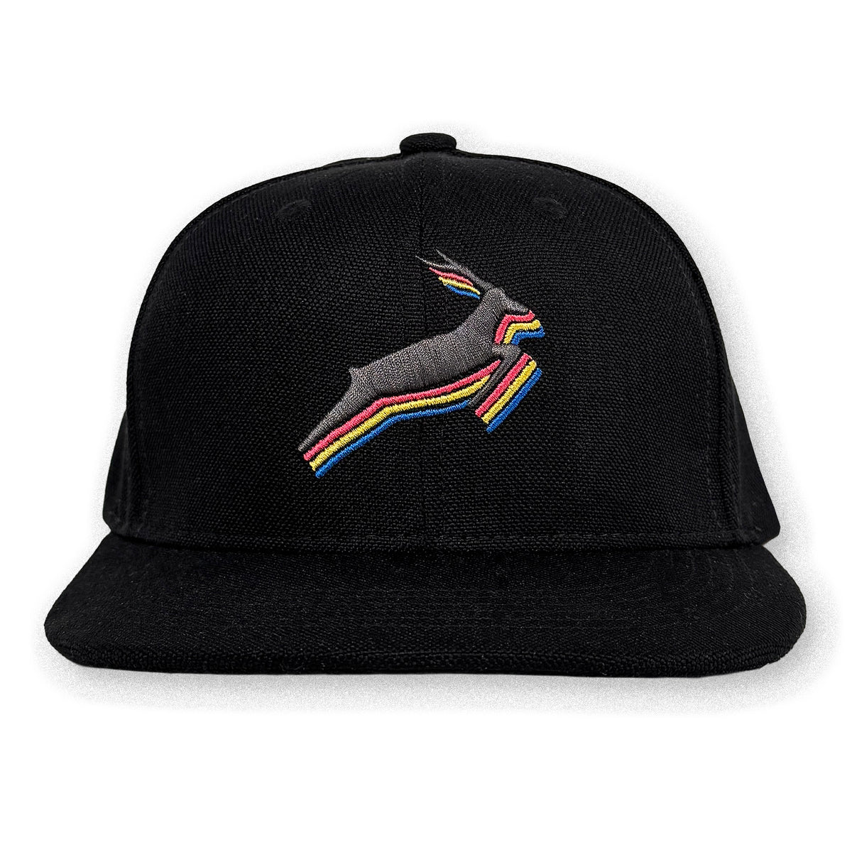Antelope Hemp Hat / Coal Hemp with Playmobile Antelope