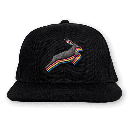 Antelope Hemp Hat / Coal Hemp with Playmobile Antelope
