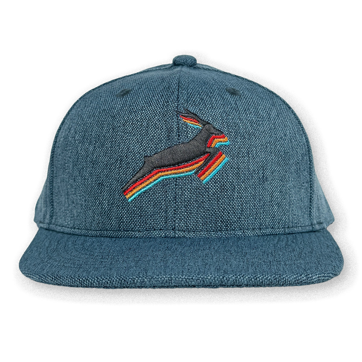 Antelope Hemp Hat / Dungaree Hemp with Mural Antelope